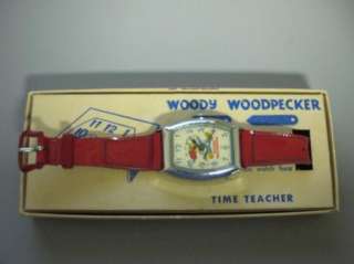 1950s Woody Woodpecker Ingraham Watch NEW MINT & RARE  