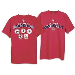 Cardinals Majestic Mens MLB Banner Tee:  Sports & Outdoors