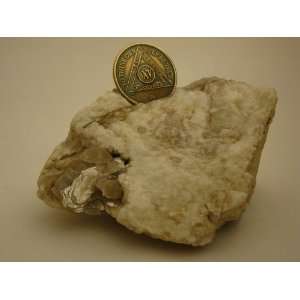  Natural Stone Sobriety Token Display 