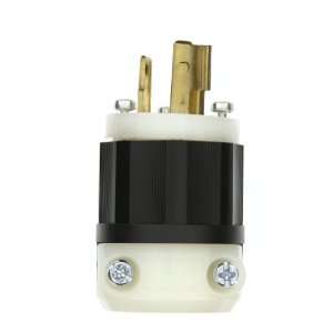 Leviton 4570 PLC 15 Amp, 250 Volt, NEMA L6 15P, 2P, 3W, Locking Plug 
