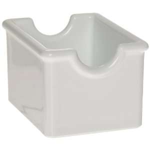 Carlisle 4550 803 Styrene Sugar Caddy, Black (Case of 24)  