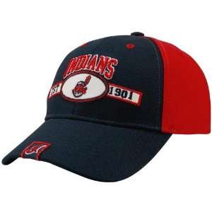47 Brand Cleveland Indians Red Navy Blue Frisch Adjustable Hat 
