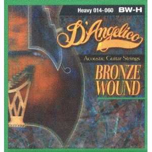  DAngelico Acoustic Guitar 80/20 Bronze Wound 6 String 