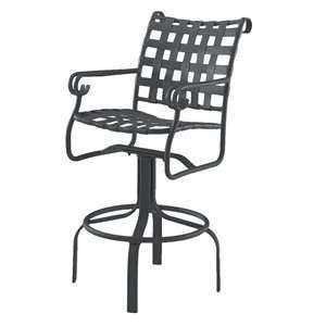  Woodard 16M468 35 4H Ramsgate Swivel Outdoor Bar Stool 