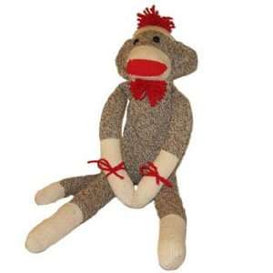  Old Fashion Original Red Heel Sock Monkey: Toys & Games