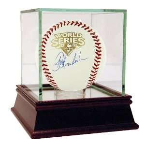  Joba Chamberlain Autographed Baseball   2009 WS: Sports 