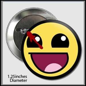  Watchmen Internet Meme Smiley Pin, Button Badge ~ 1.25 in 