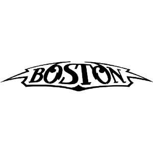  BOSTON BAND WHITE LOGO DECAL STICKER: Everything Else