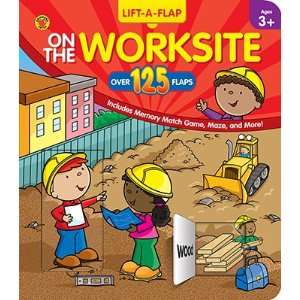  On The Worksite Lift A Flap Book: Office Products