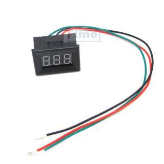 Digital LED DC 0 100V Panel VoltMeter RED Volt Meter  