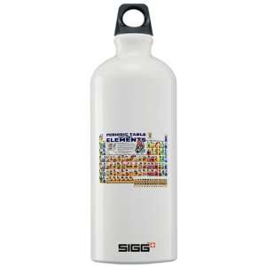   Bottle 1.0L Periodic Table of Elements with Graphic Representations