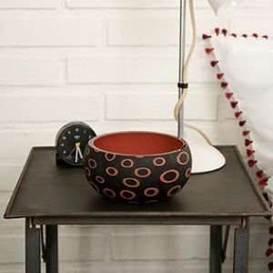  Salviati Loops Small Bowl Murines Black Red Inch: Home 