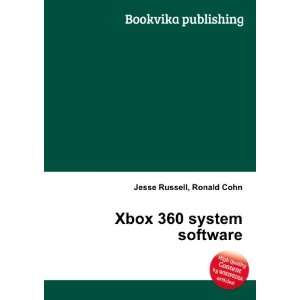  Xbox 360 system software Ronald Cohn Jesse Russell Books