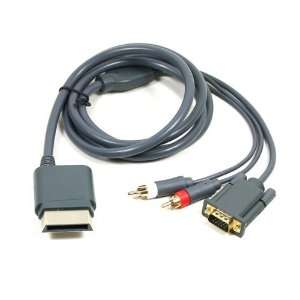  New High Definition Hdtv Av Hd VGA Cable for Xbox 360 