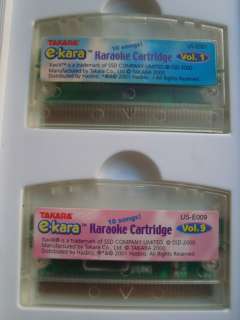 Kara Karaoke Machine System + 2 Karaoke Cartridges w/ more songs $ 