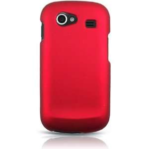  Samsung Google Nexus S Rubberized Shield Hard Case   Red (Free 