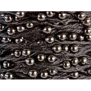  59100C 3mm Beads Black Cotton Yarn Mystic Black Arts 
