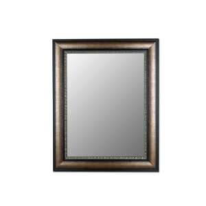  Framed ready to hang wall mirror with 1 1/4 bevel. by 