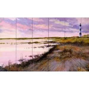  BODIE ISLAND LIGHTHOUSE Wallpaper Mural 5 FT X 9 FT: Home 