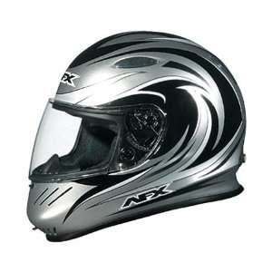    AFX FX 51 Multi Full Face Helmet XXXX Large  Silver: Automotive
