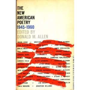  The New American Poetry 1945 1960 