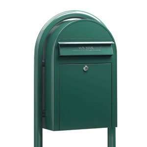  USPS Bobi 6005 Green Modern Mailbox and Post Package