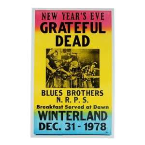 Grateful Dead New Years Poster