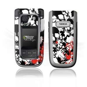  Design Skins for Nokia 6267   Skull Blood Design Folie 