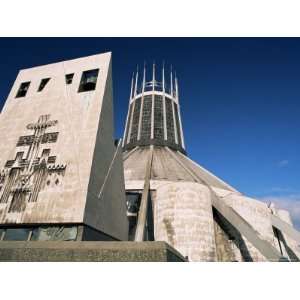 The Roman Catholic Cathedral, Liverpool, Merseyside, England, United 