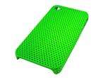 Back Hard Case Skin Mesh Grid For Iphone 4G Green 9500  