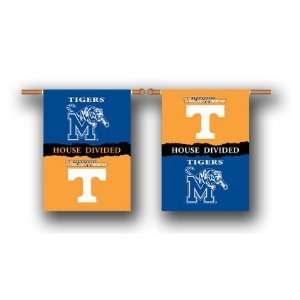    Tennessee Memphis House Divided 28 x 40 Banner: Sports & Outdoors