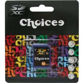  Choicee 64GB SDXC Class 10 Secure Digital Memory Card 