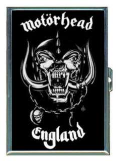 Motorhead England War Pig: ID Holder Cigarette Case or Wallet Made in 