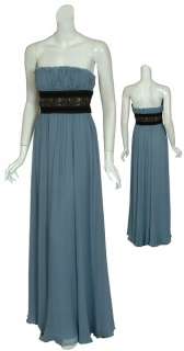 Charming MARCHESA NOTTE Silk Eve Gown Dress $1320 4 NEW  