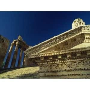  Entry to the Roman Temple of Bacchus, Baalbek, UNESCO 