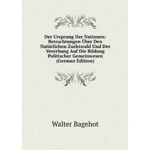   Gemeinwesen (German Edition) (9785874694944) Walter Bagehot Books