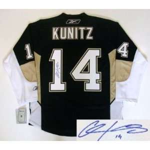   Chris Kunitz Pittsburgh Penguins Signed Rbk Jersey
