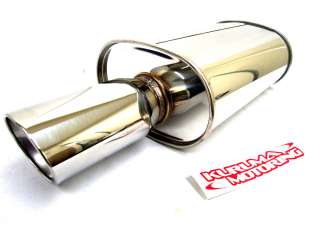 APEXI WS2 UNIVERSAL EXHAUST MUFFLER NA 60mm/105mm  