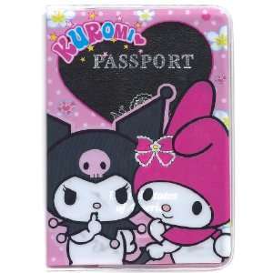 My Melody & Kuromi w heart window Sanrio Passport Cover for Travel 