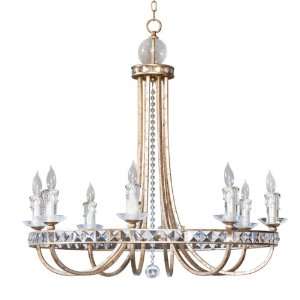  AF Lighting 7452 8H Aristocrat 8 Light Chandelier