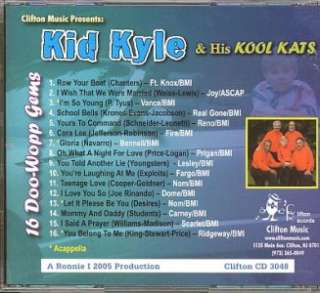 Kid Kyle and His Kool Kats CD New / Sealed 16 Tracks  
