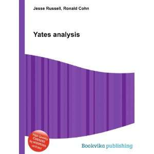 Yates analysis Ronald Cohn Jesse Russell Books