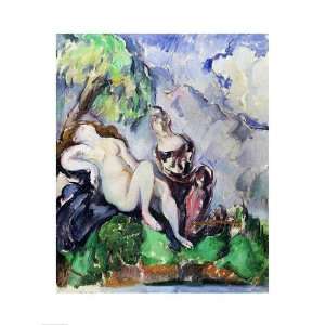  Bathsheba Finest LAMINATED Print Paul Cezanne 18x24