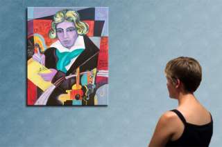 31   YOUNG BEETHOVEN_____ORIGINAL PAINTING BY ANNA   
