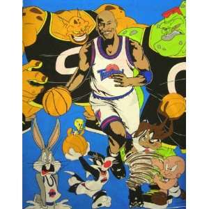   Large Fabric Panel From The Movie Space Jam: Arts, Crafts & Sewing