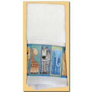  Wild Animals Finger Tip Towel (18x11): Home & Kitchen