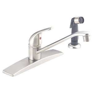 Delta SBS 81310 Single Handle Chrome Kitchen Faucet w/ Spray:  