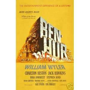  Ben Hur Charlton Heston Poster: Everything Else