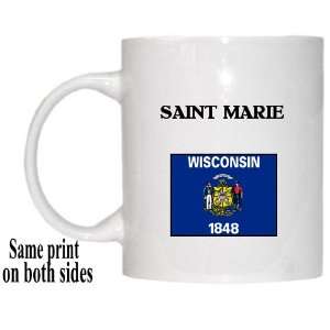  US State Flag   SAINT MARIE, Wisconsin (WI) Mug 