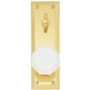  Emtek 8080 Polished Brass   3 5/8 Center to Center Quincy 